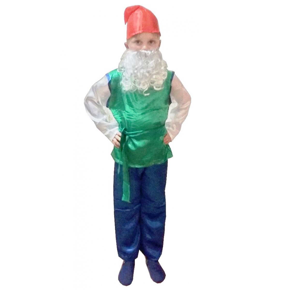 Карнавальный костюм Гнома в зеленом, MK11057