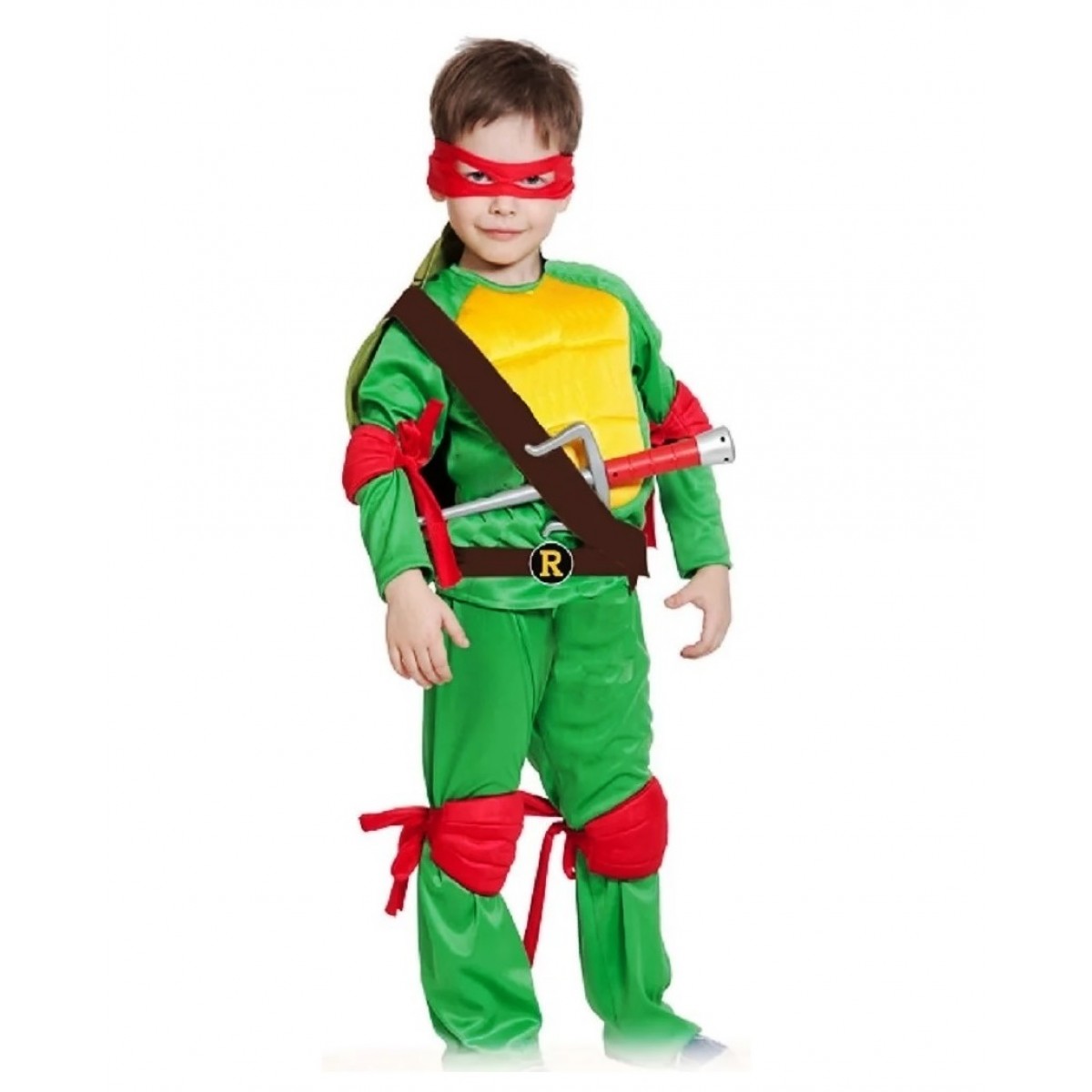 Детский костюм Черепашка-ниндзя Рафаэль, Raphael, MK55002