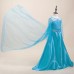Платье Эльзы из Холодного Сердца с длинным шлейфом, МК11028