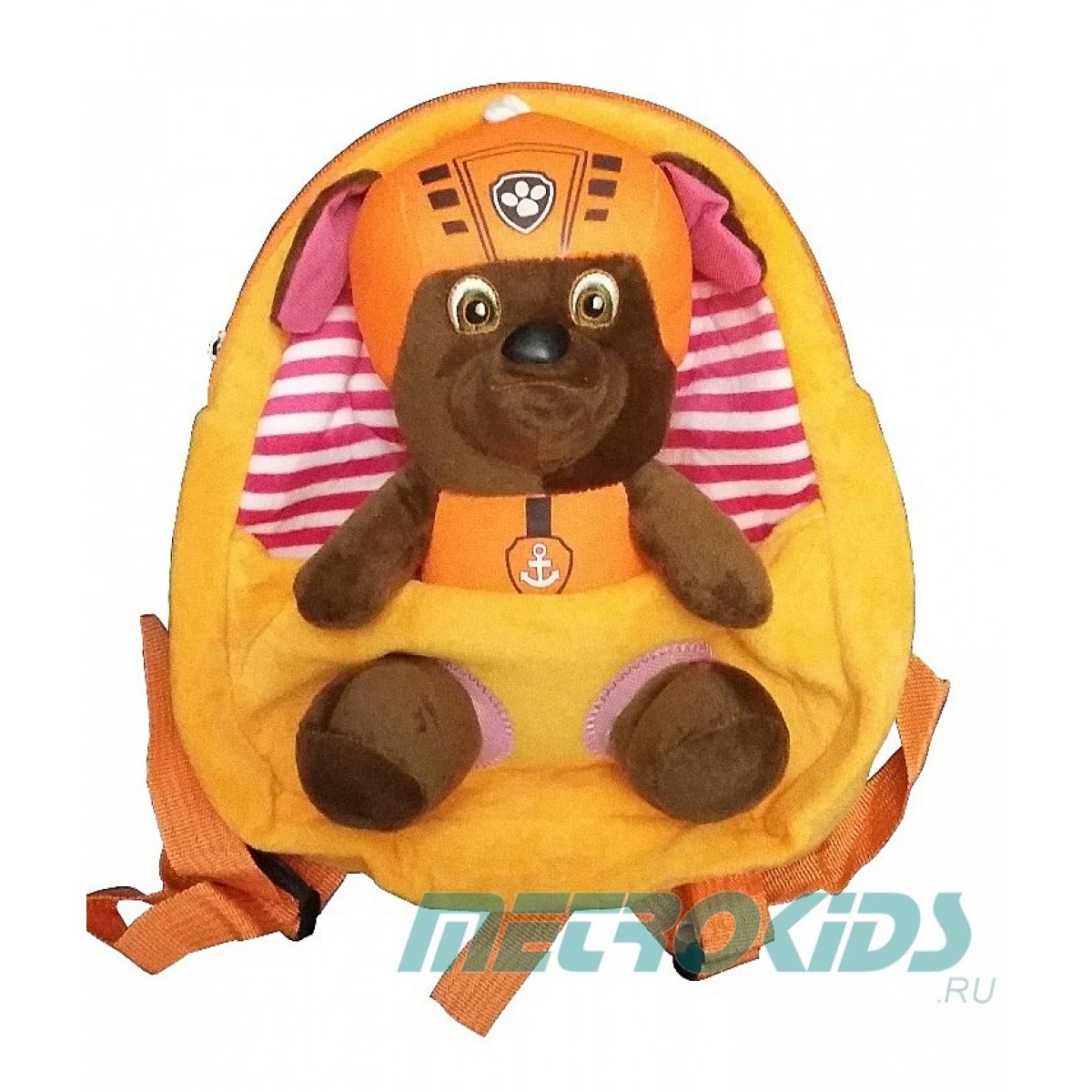 Детский рюкзак с игрушкой Зума, Щенячий Патруль, Zuma, Paw Patrol. MK11098