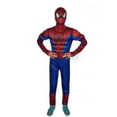 Детский карнавальный костюм Новый Человек-Паук с мускулатурой, MK11201