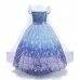 Детское карнавальное пышное платье Эльза, MK11130