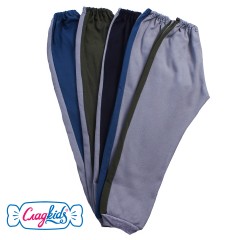 Детские штаны с лампасами, интерлок, 100% хлопок, 104-110 см, цвета разные, Сладkids, Россия