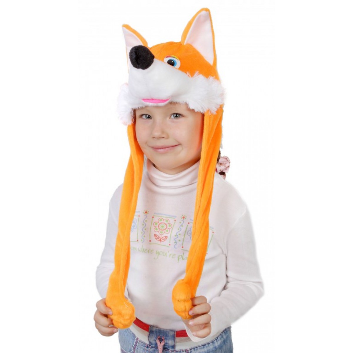 Детская шапочка лисы